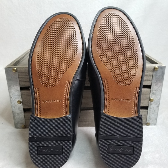 French Shriners Handcrafted Fringe Tasseled Loafers Leather Slip On Dres… - Picture 12 of 12